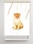 Preview: Rollo Tiger Katzenbaby vertic, Rollo, Motivrollo, Rollo mit Druck, Fotorollo, bedrucktes Rollo, Fensterrollo,verdunkelndes Rollo, Sonnenschutz